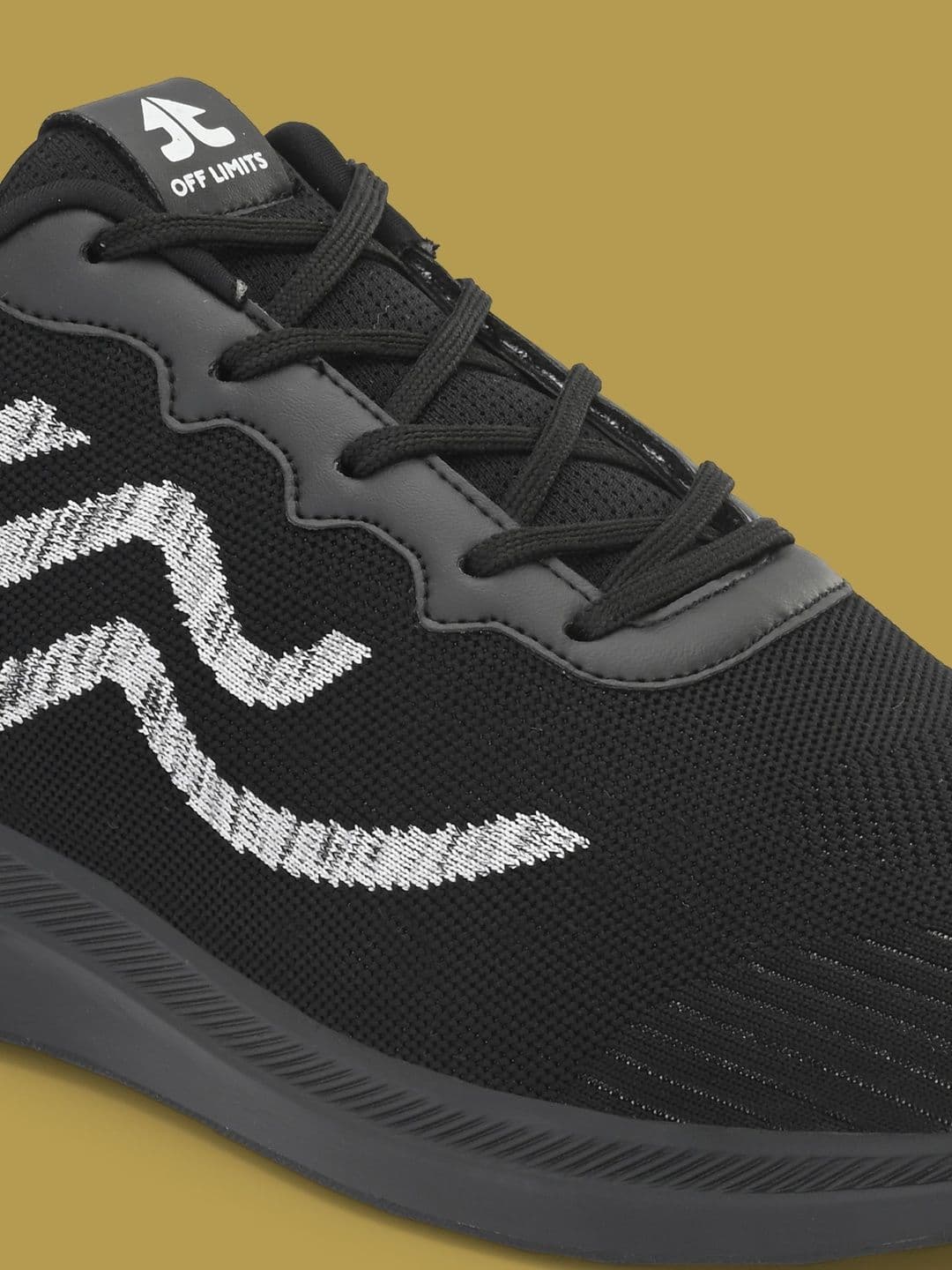 OFF LIMITS Men Anti-Bacterial Lightweight Insole Lace-Up Mesh Running Sports Shoes thumbnail 3