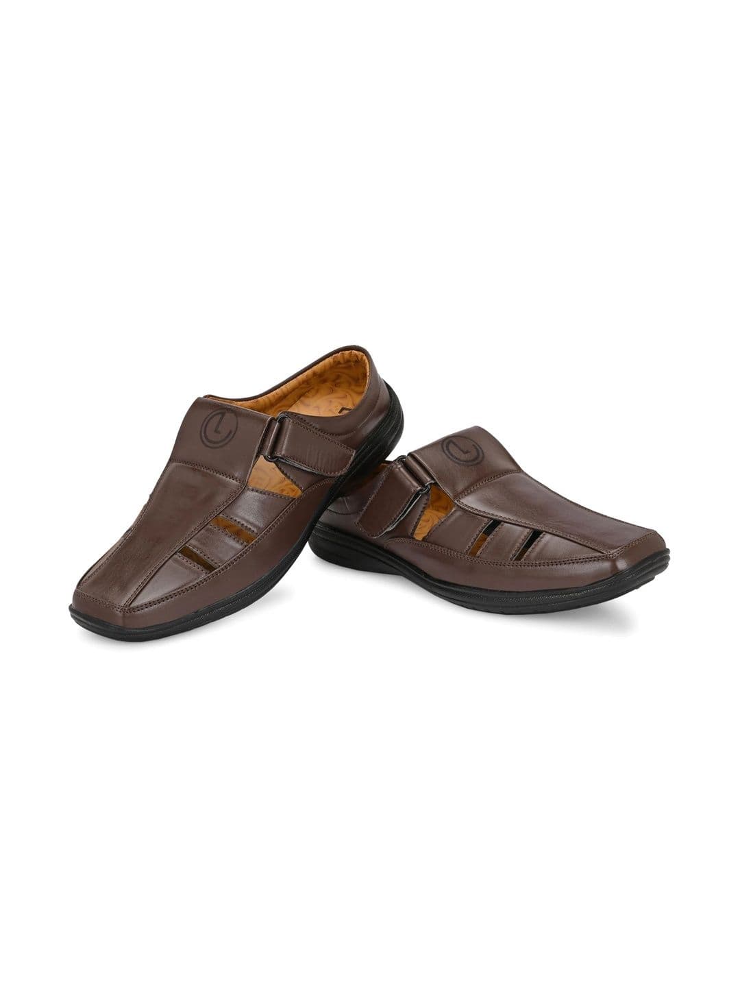 LIGERONATION Men Leather Shoe-Style Sandals thumbnail 4