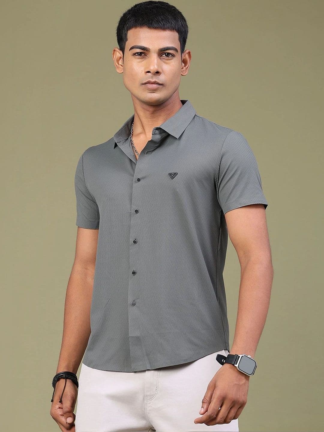 V-Mart Men Slim Fit Casual Shirt thumbnail 3