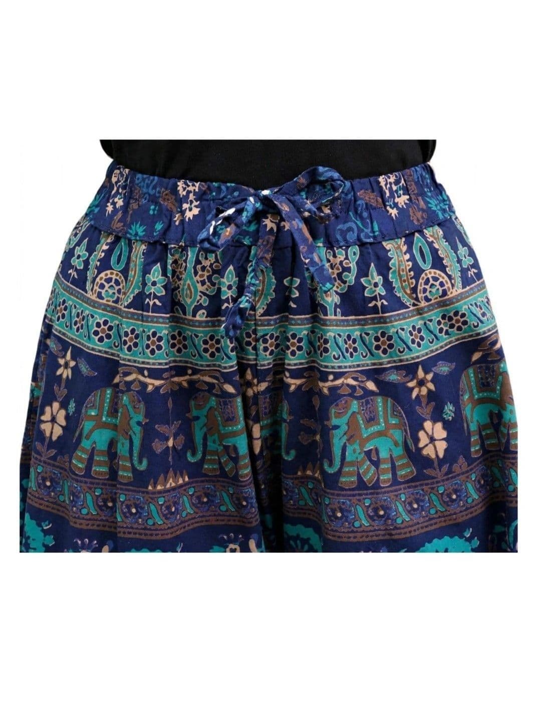 OUTER WEAR AYAM EXPORTS Women Ethnic Motifs Printed Knitted Ethnic Palazzos thumbnail 5