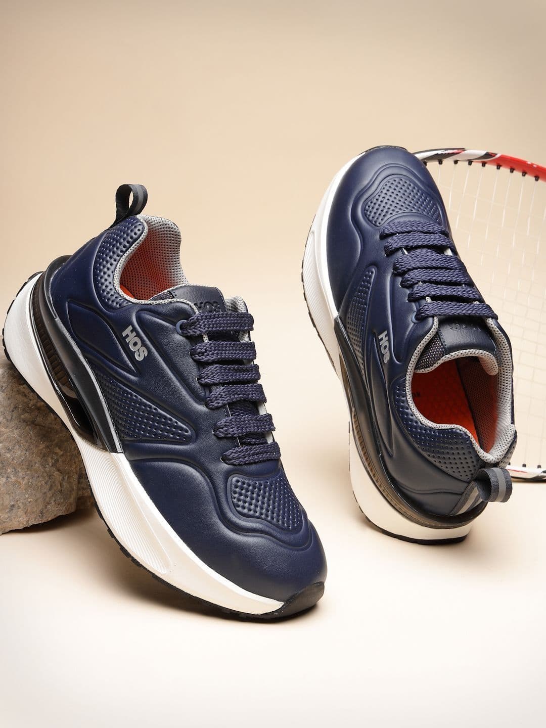HOS House of Sneaker AIR RUSH Comfort-Fit Breathable Lace-Up Casual Shoes For Men - view 1