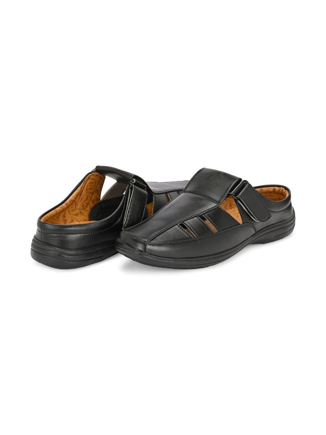 LIGERONATION Men Leather Shoe-Style Sandals thumbnail 3