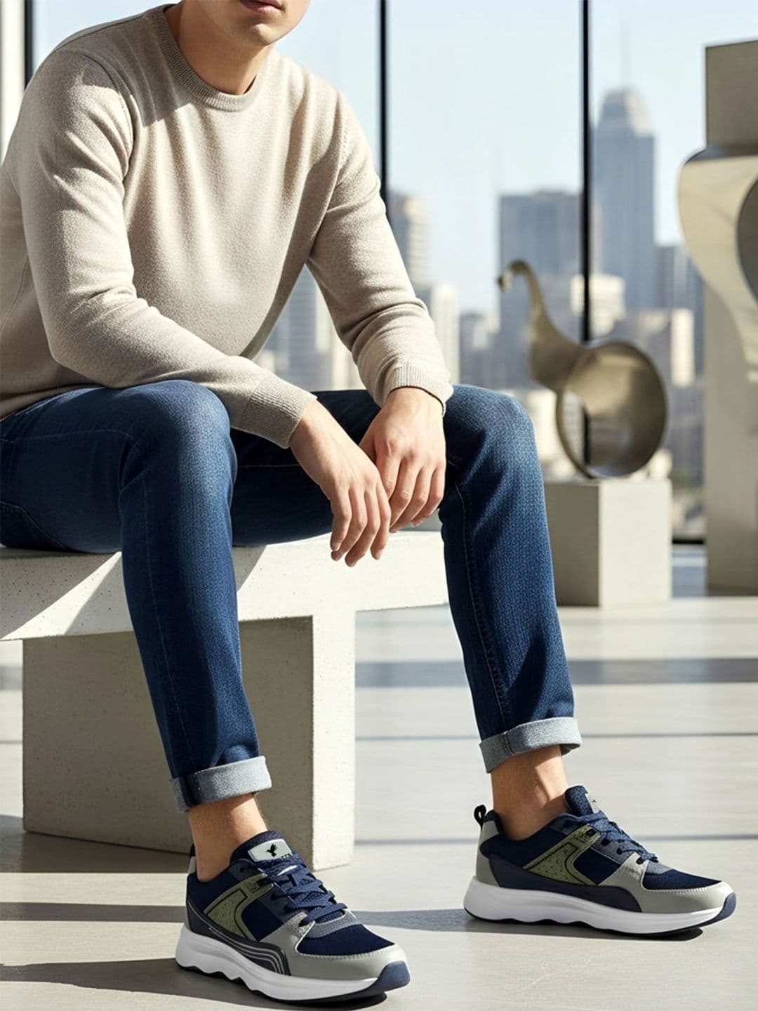 Aircum Men Mesh Running Shoes thumbnail 2