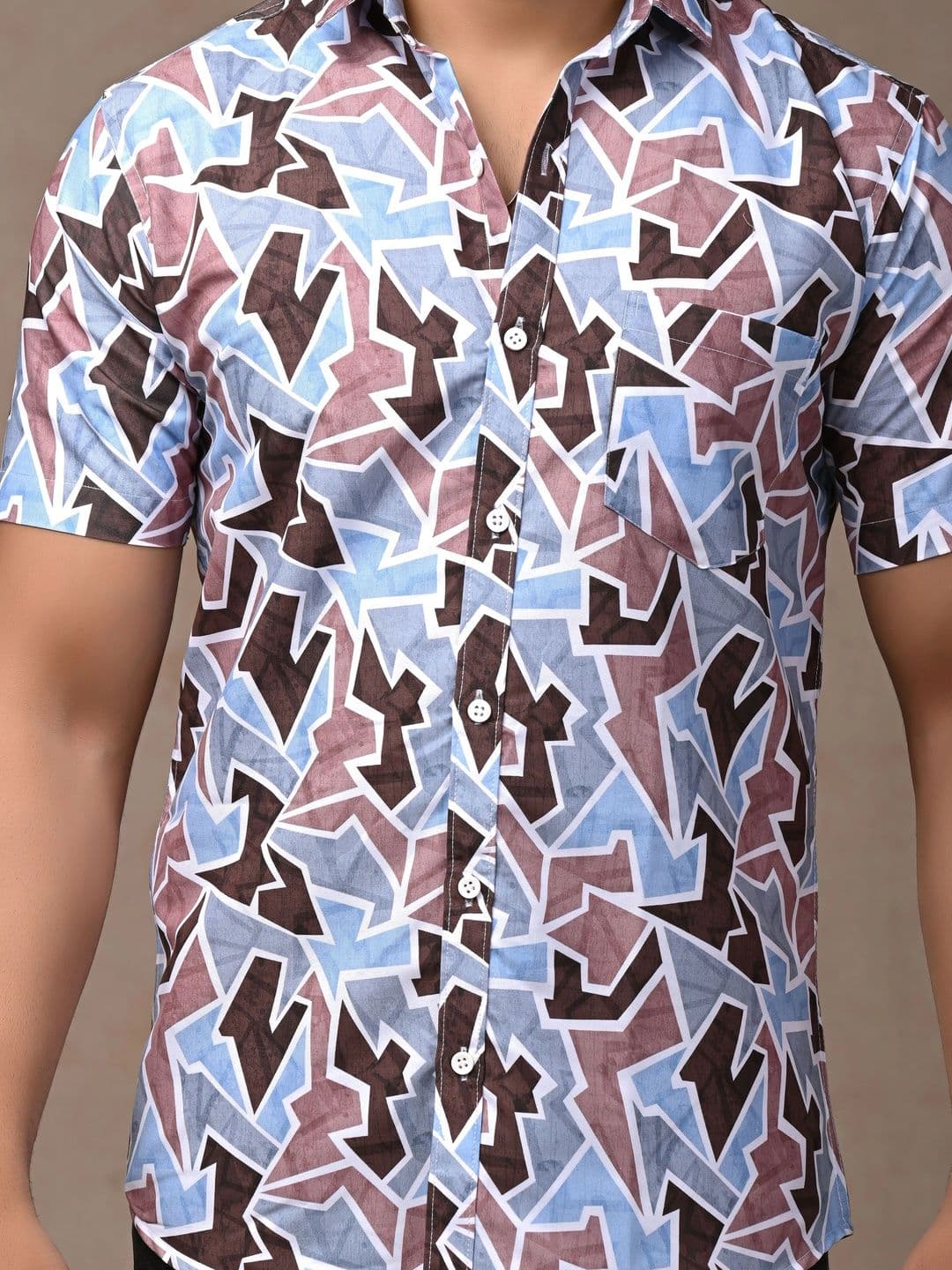 Humax Men Slim Fit Printed Casual Shirt thumbnail 4