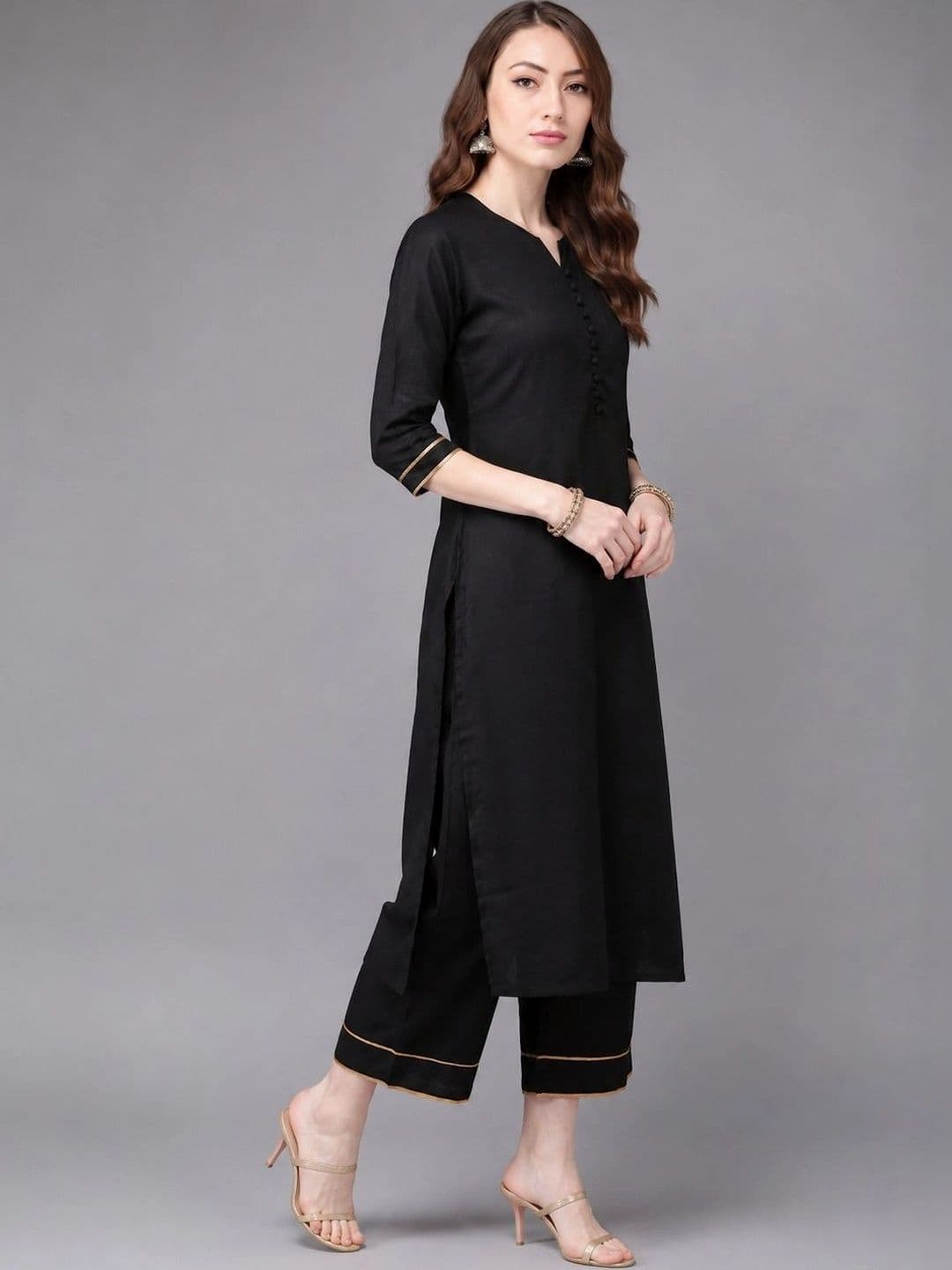 Mogra Designs Women Regular Kurta with Palazzos & With Dupatta thumbnail 5