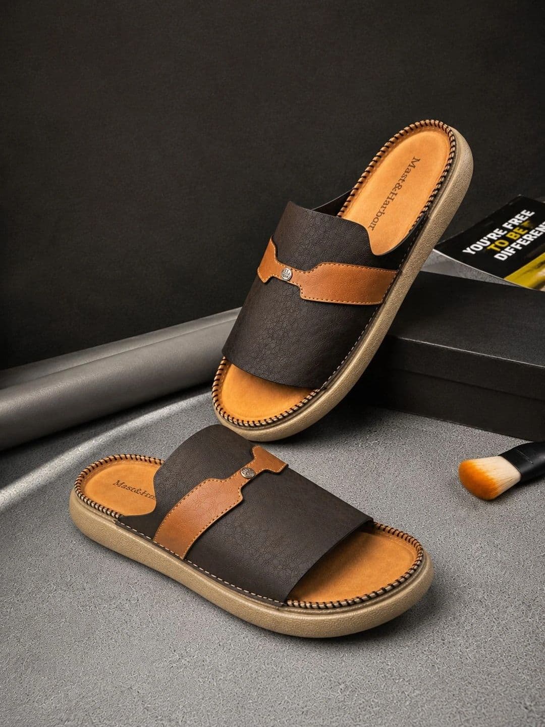 Mast & Harbour Men Comfort Sandals thumbnail 5