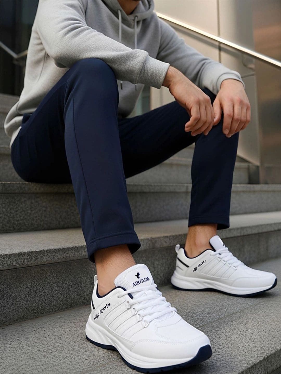 Aircum Men Mesh Running Shoes thumbnail 2