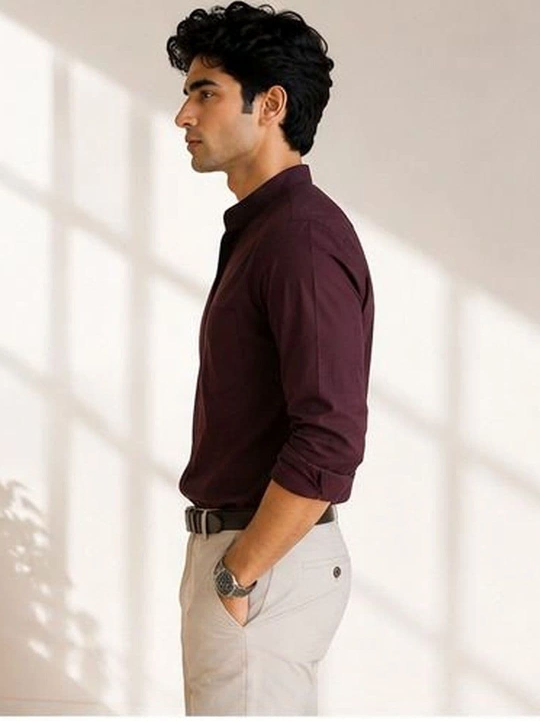 Mast & Harbour Men Classic Casual Shirt thumbnail 2
