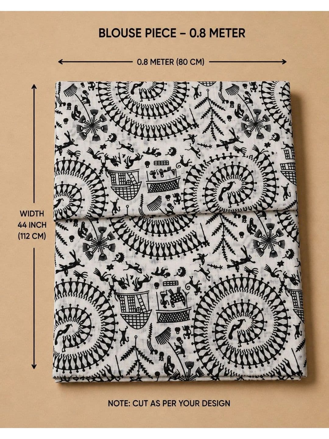 DRAPERIA Kalamkari Pure Cotton Saree thumbnail 3