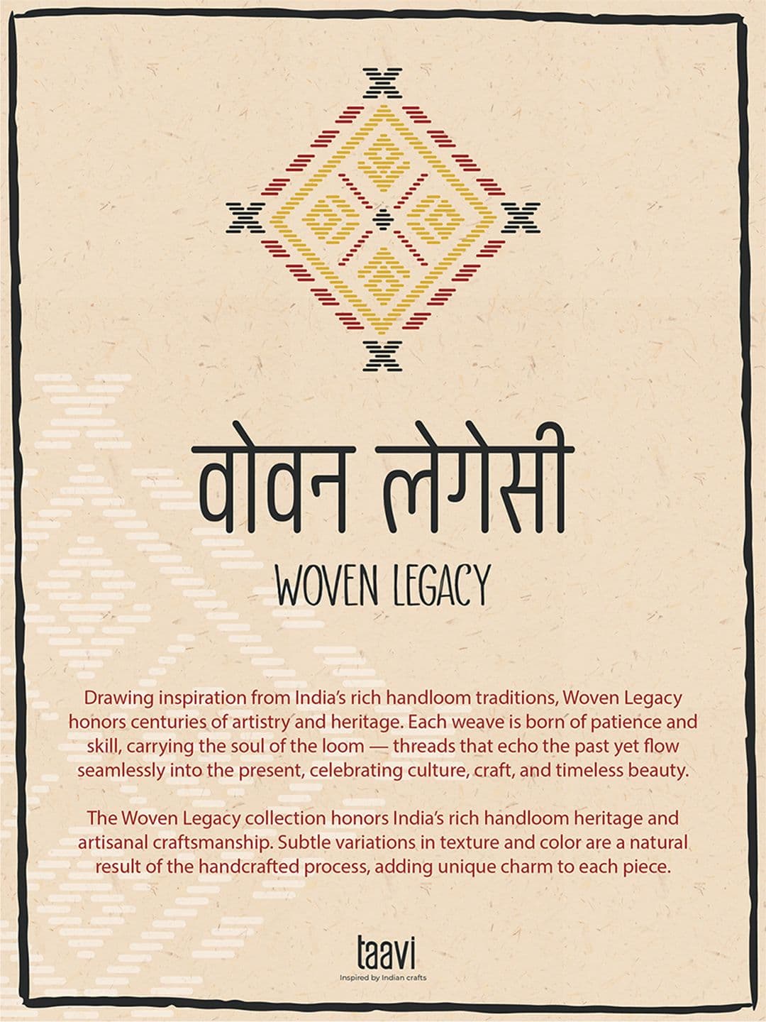 Taavi Woven Legacy Checked Pure Cotton Straight Kurta thumbnail 3