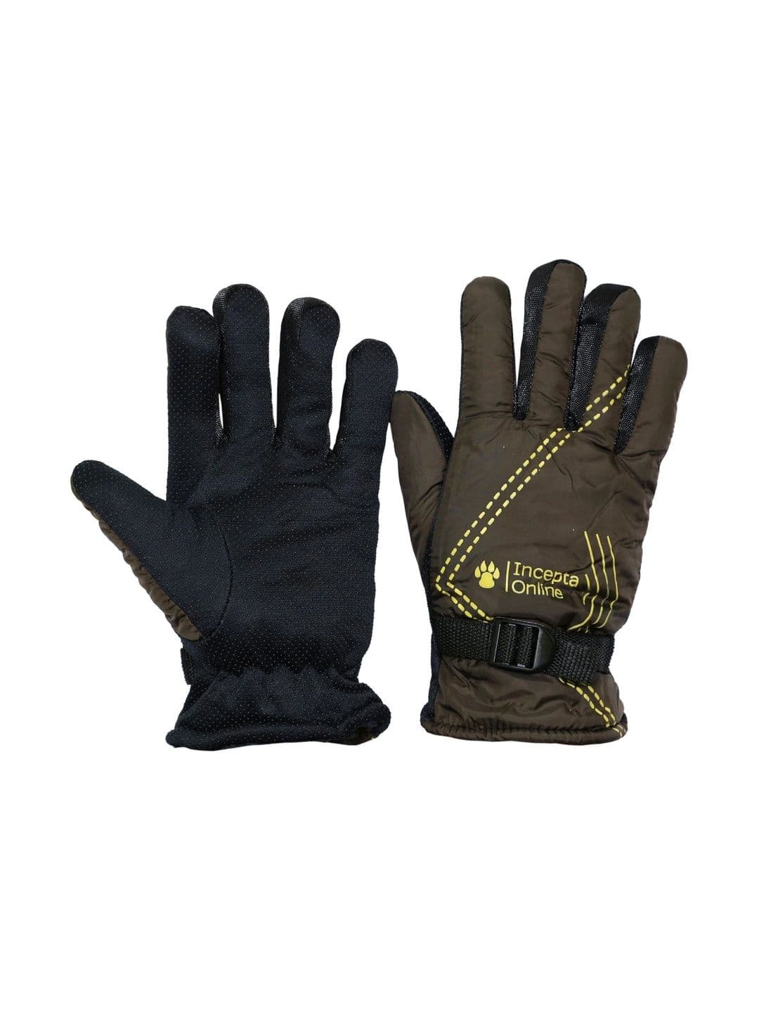 Bizarro.in Men Patterned Acrylic Winter Gloves thumbnail 2