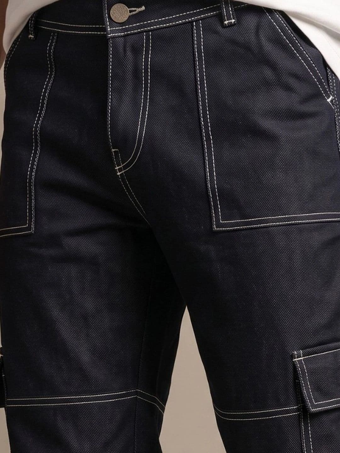Moda Rapido Mid-Rise Baggy Cargo Jeans thumbnail 4