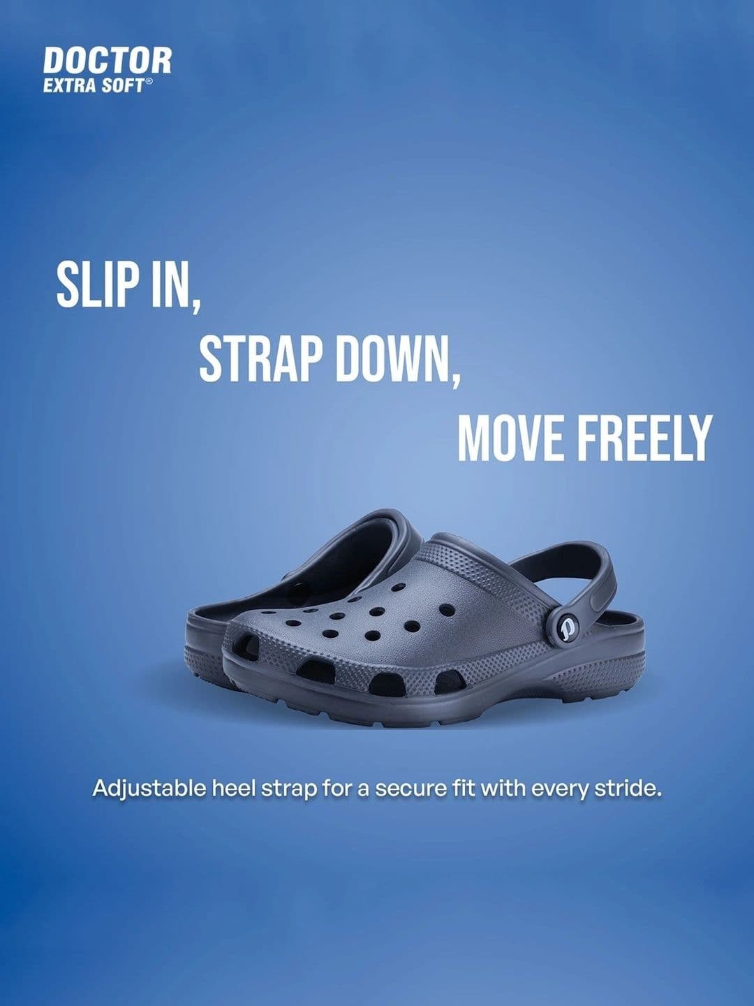 DOCTOR EXTRA SOFT Men Lightweight Croslite Clogs thumbnail 4