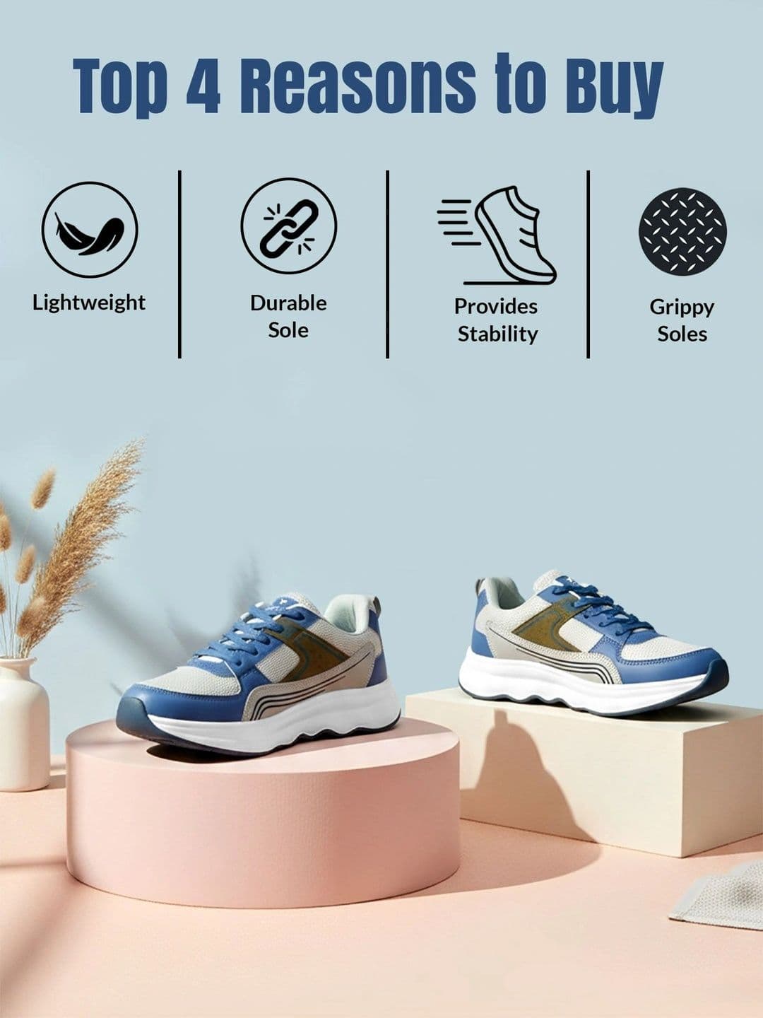 Aircum Men Mesh Running Non-Marking Shoes thumbnail 3