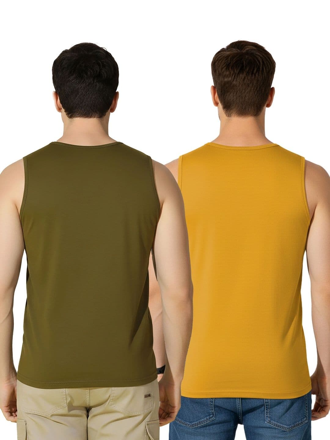 CRYPTIC Men Pack Of 2 Cotton Printed T-shirt thumbnail 5