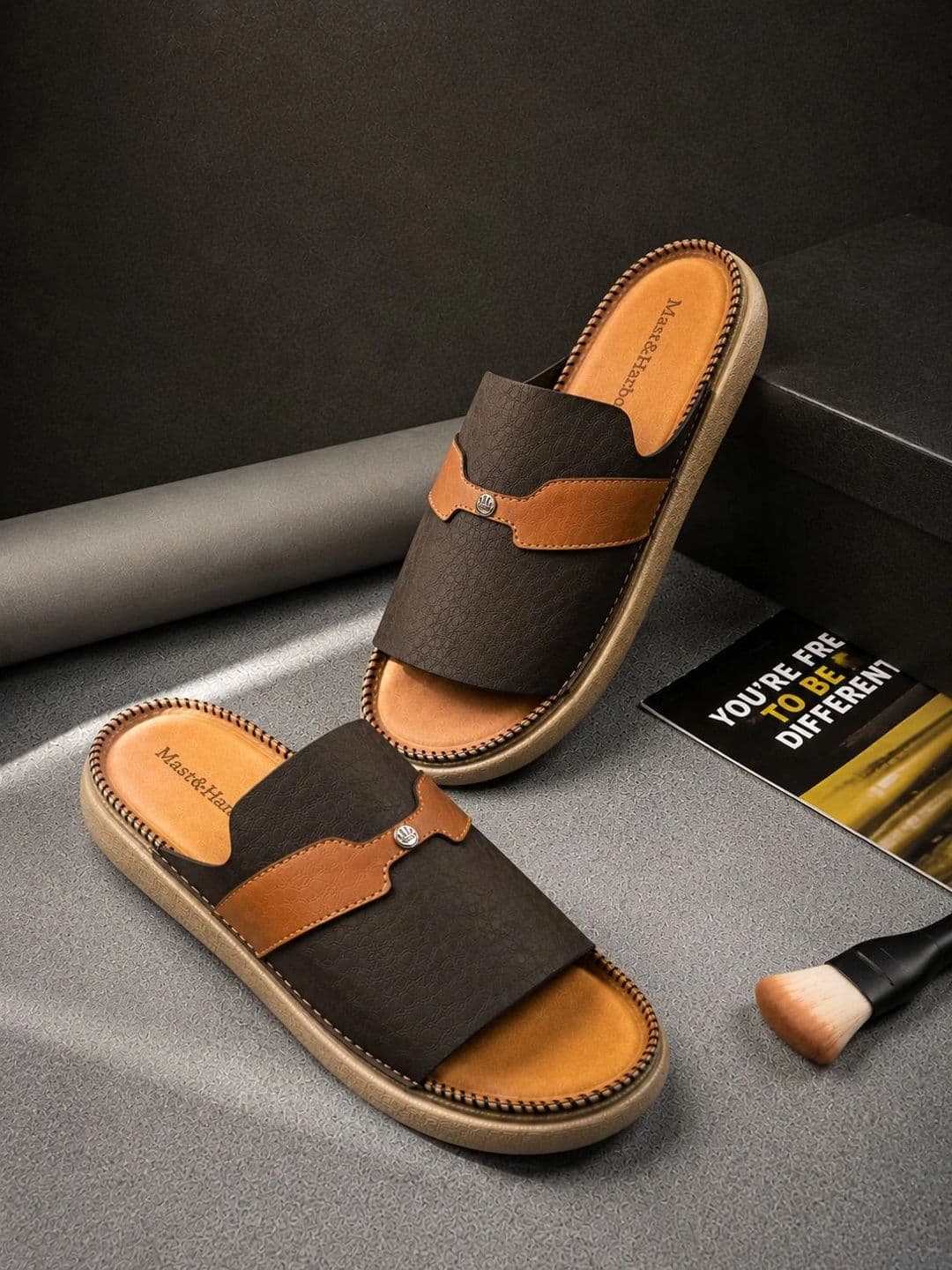 Mast & Harbour Men Comfort Sandals thumbnail 2