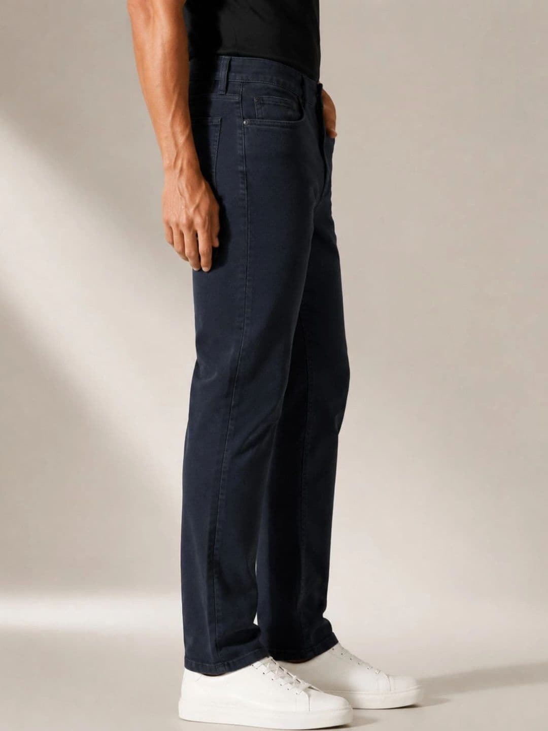ZUSH Men Straight Fit Mid-Rise Stretchable Jeans thumbnail 2