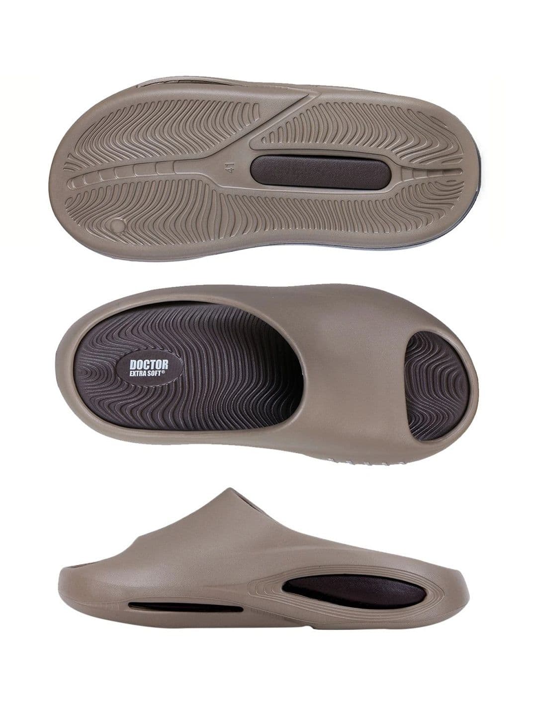 DOCTOR EXTRA SOFT Men Open Toe Sliders thumbnail 5