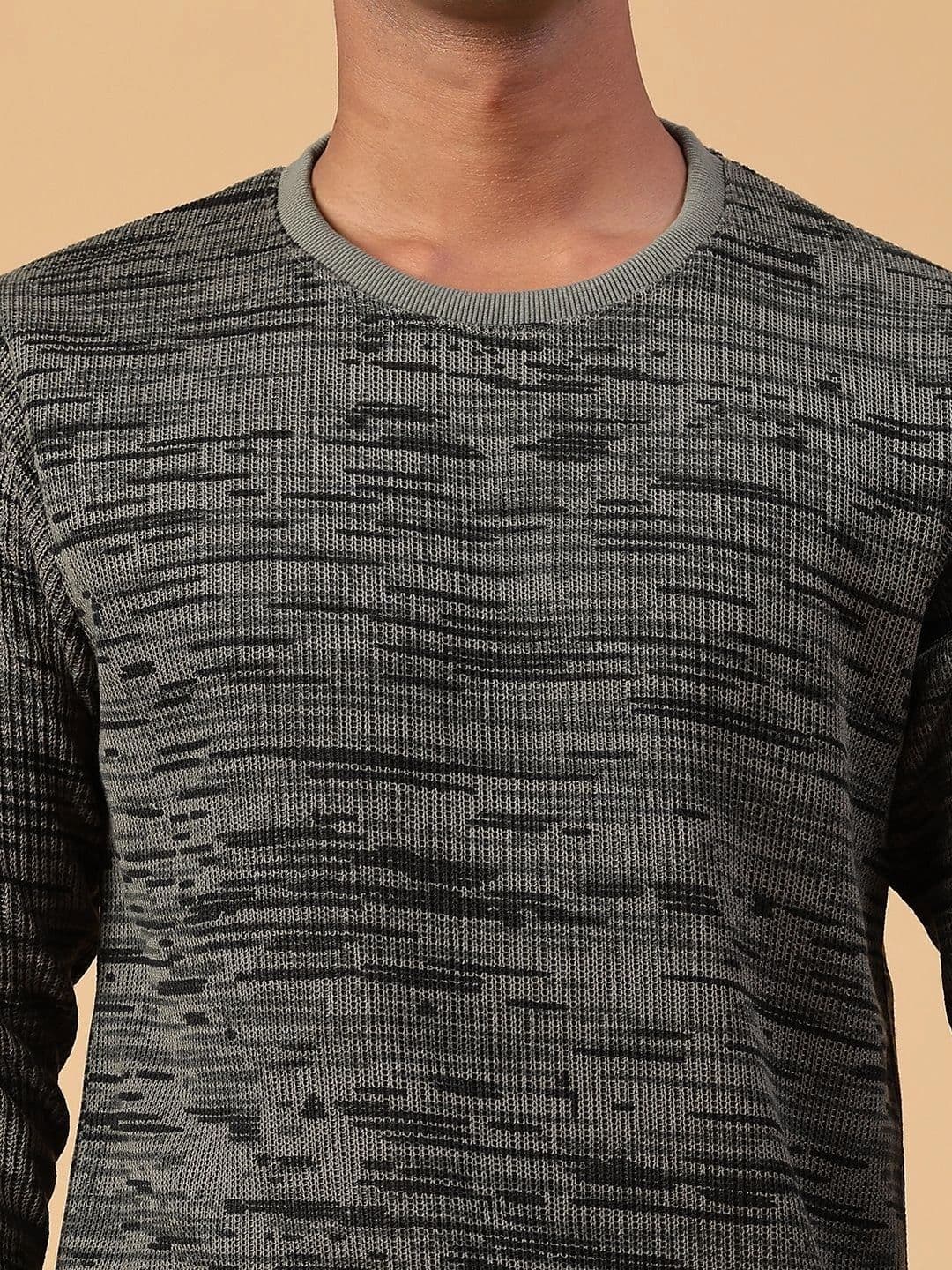 V-Mart Men Printed Slim Fit T-shirt thumbnail 5