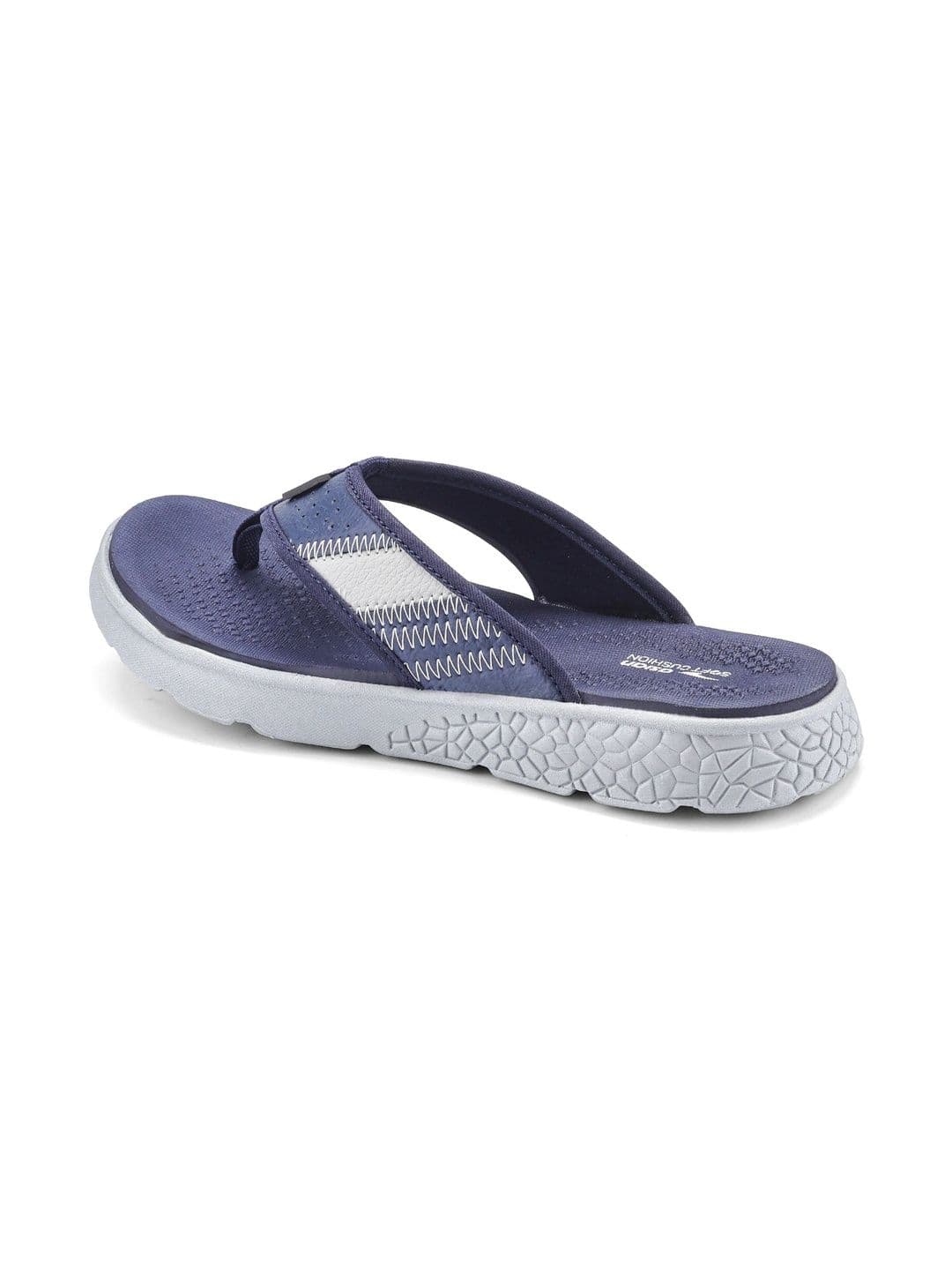 ASIAN Men Colourblocked Thong Flip-Flops thumbnail 4