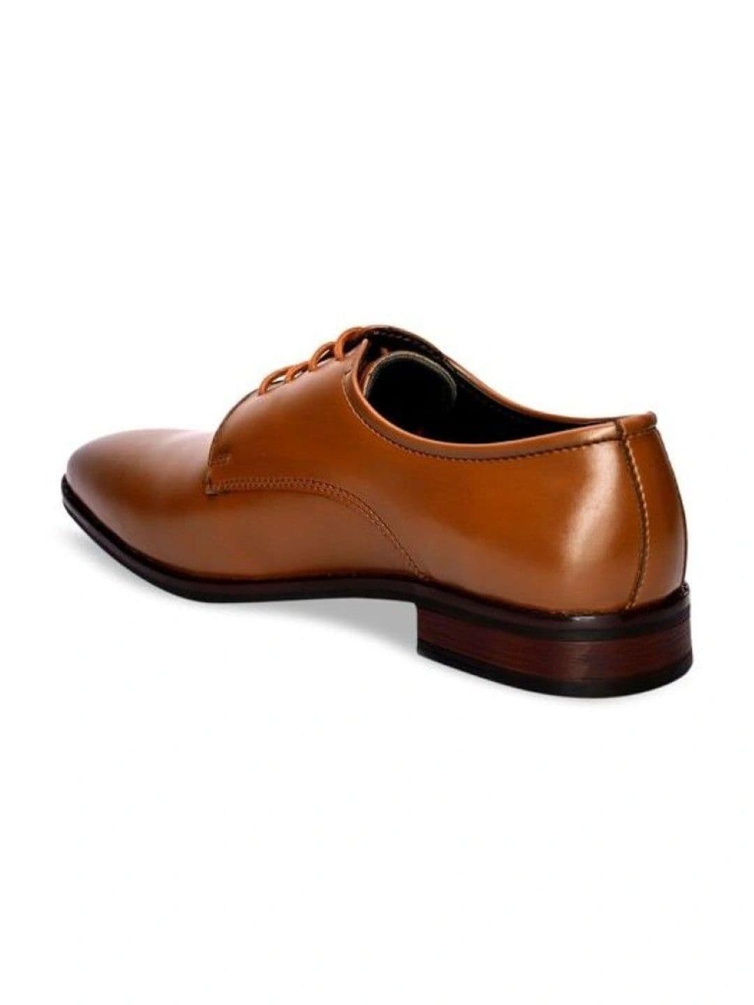 House of Pataudi Men Textured Formal  Derbys thumbnail 3