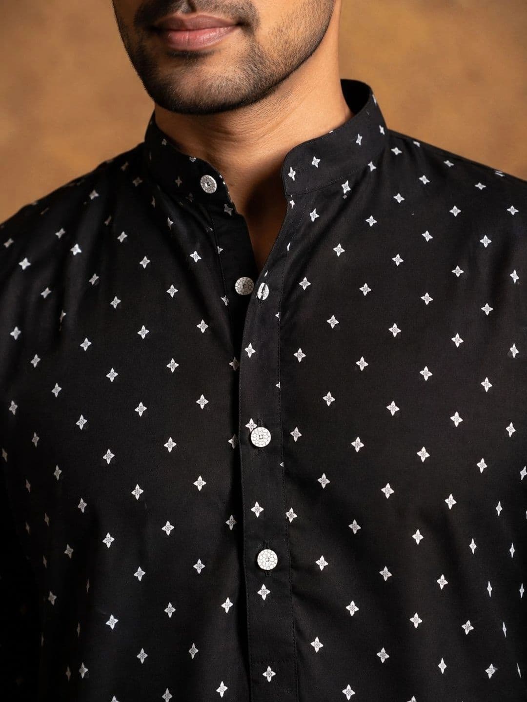 Jompers Men Ethnic Motifs Printed Kurta thumbnail 3