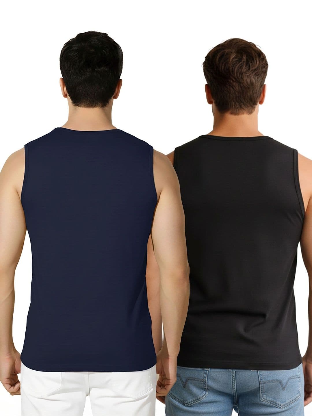 CRYPTIC Men Pack of 2 Printed Innerwear T-shirt thumbnail 4