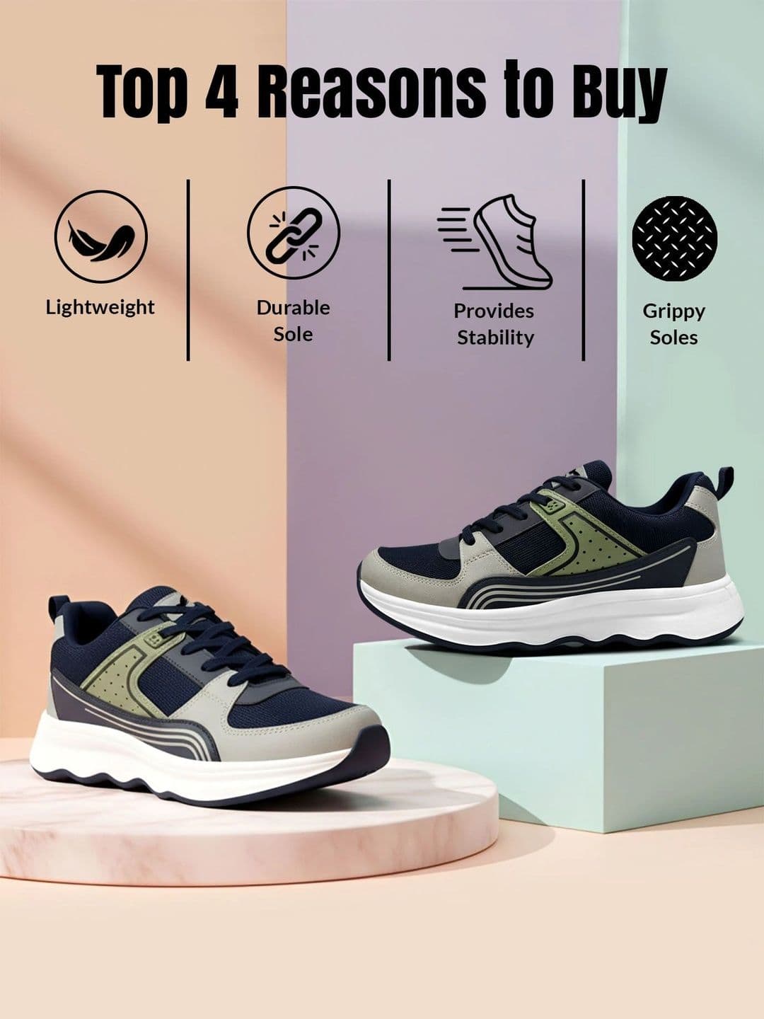 Aircum Men Mesh Running Shoes thumbnail 4