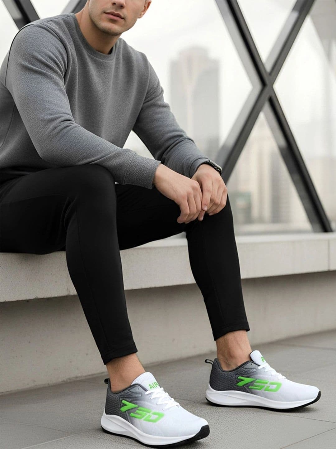 Aircum Men Mesh Running Shoes thumbnail 3