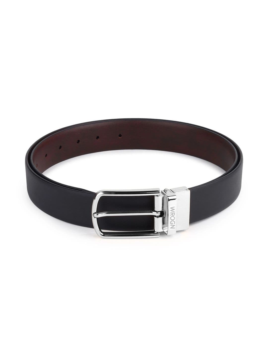 WROGN Men PU Reversible Formal Belt thumbnail 6