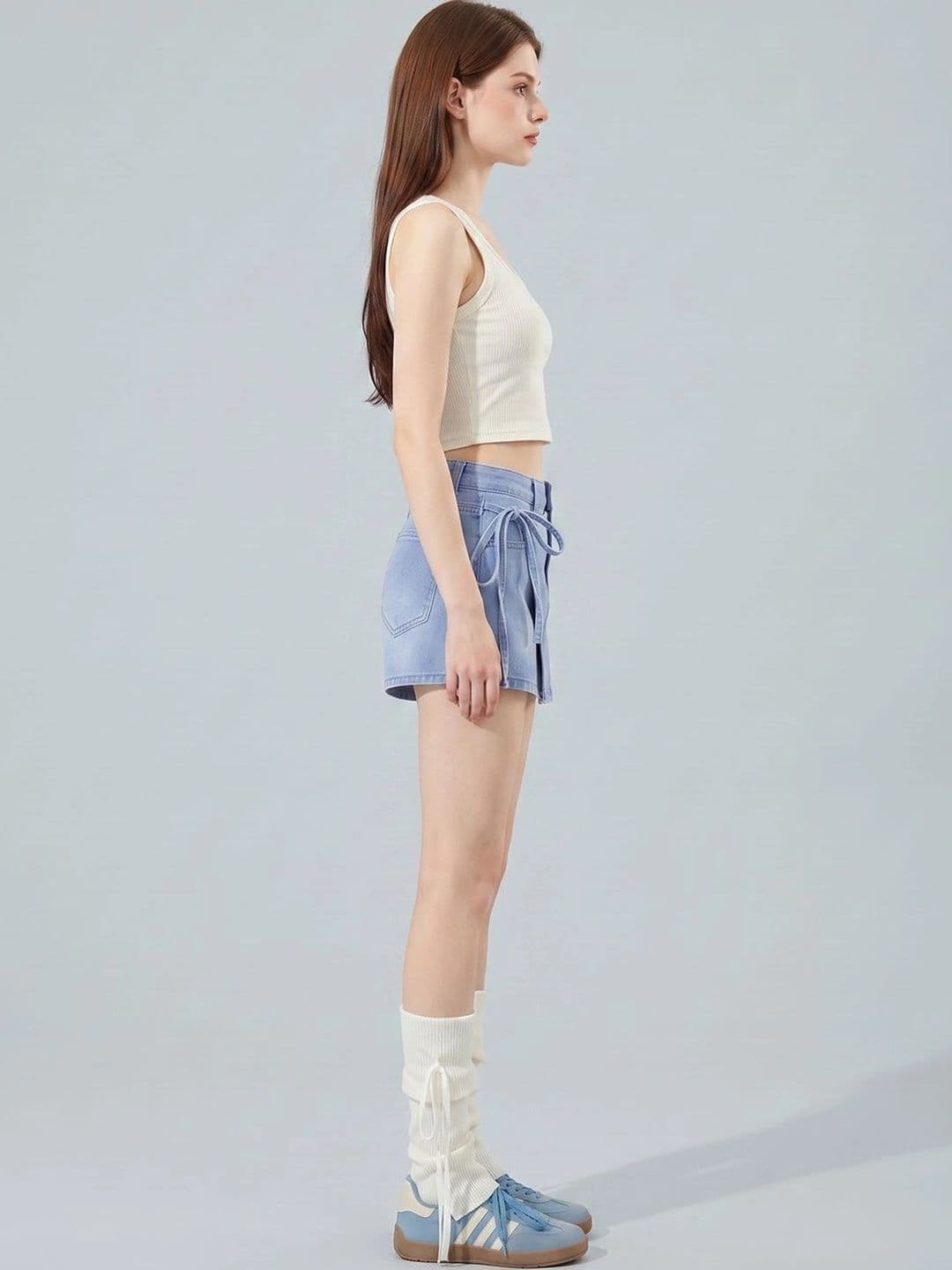 ATELIER REBEL Women Mini Wrap Skirt thumbnail 5