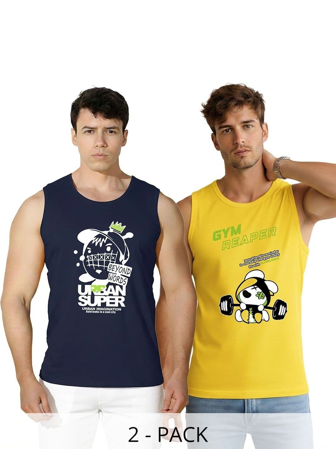 CRYPTIC Men 2 Printed T-shirt - view 1