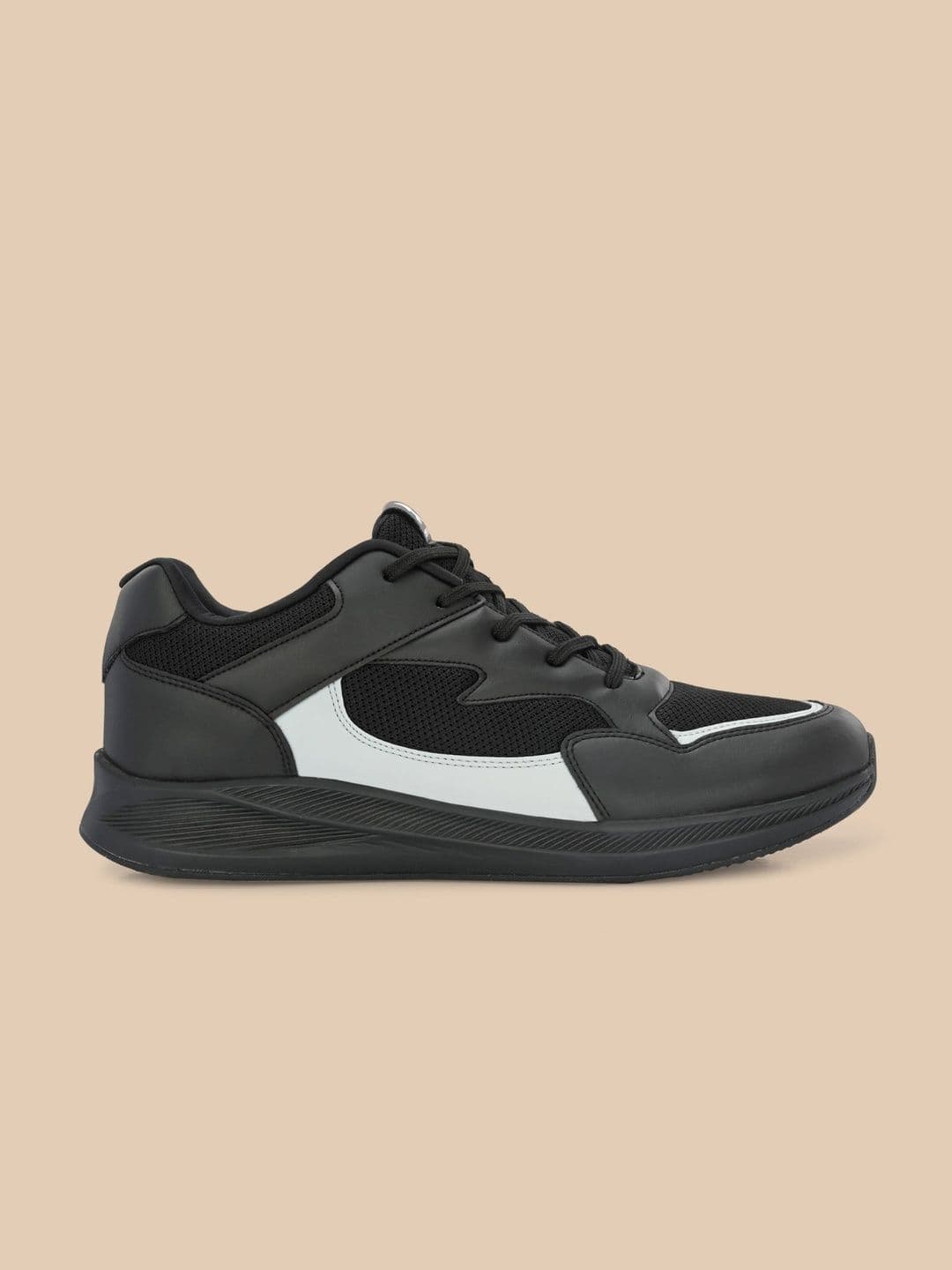 OFF LIMITS Men Black Mesh Running Non-Marking Shoes thumbnail 7