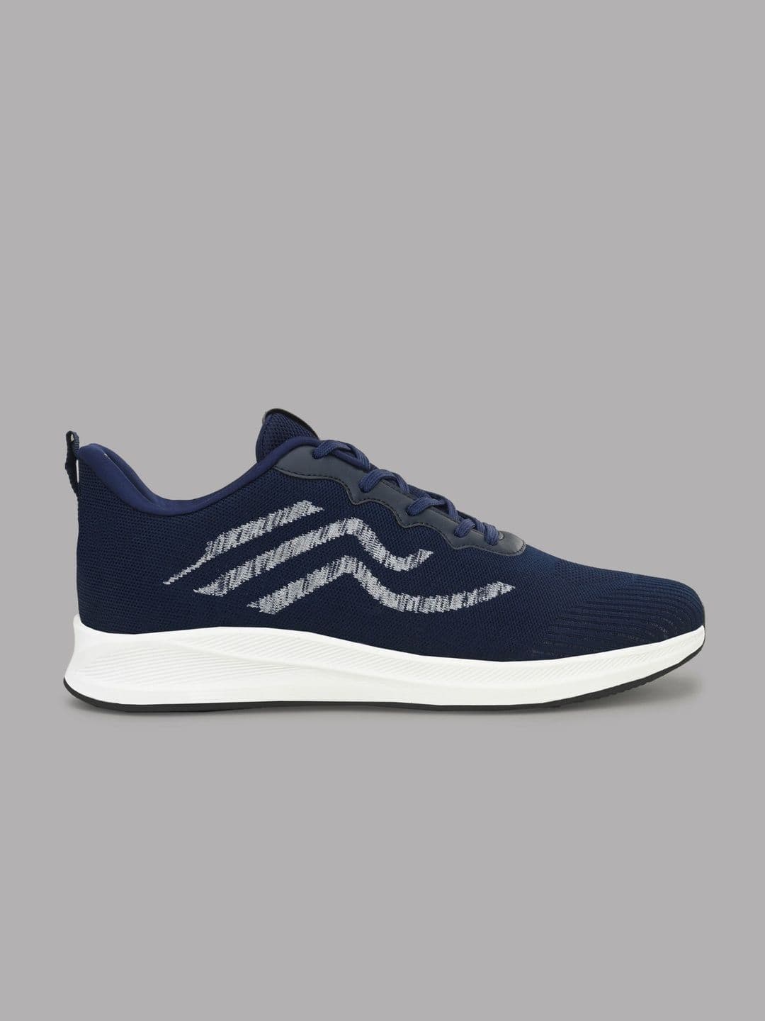 OFF LIMITS Men Blue Textured Mesh Non-Marking Running Sports Shoes thumbnail 7
