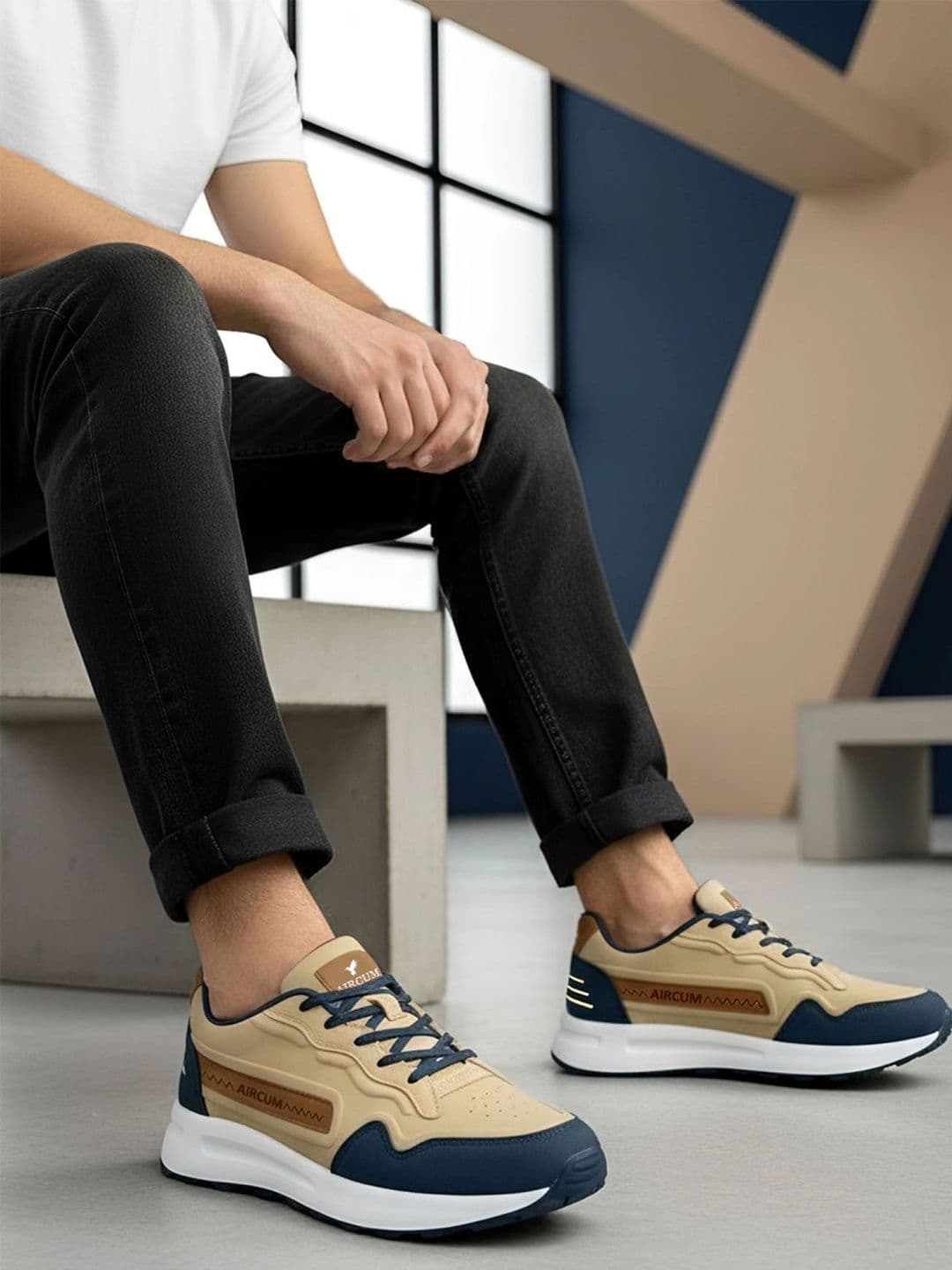 Aircum Men Mesh Walking Shoes thumbnail 2