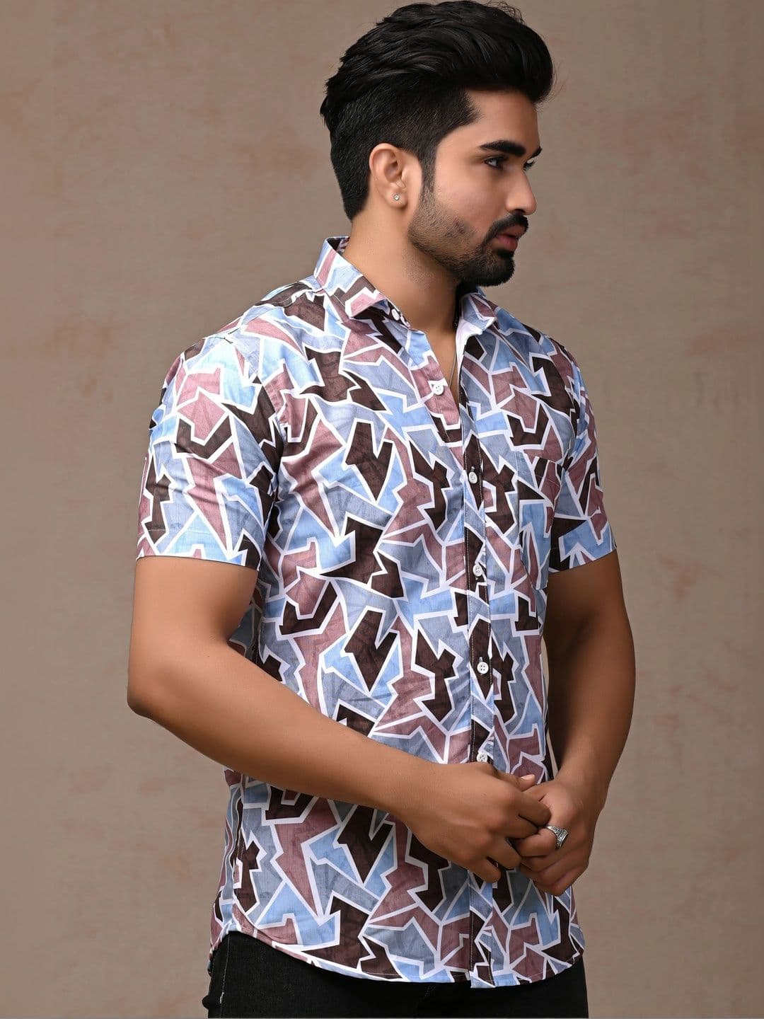 Humax Men Slim Fit Printed Casual Shirt thumbnail 3