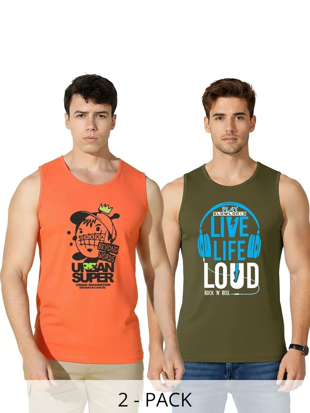 CRYPTIC Men 2 Printed T-shirt - view 1
