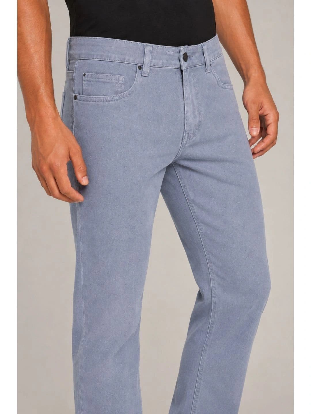 ZUSH Men Straight Fit Mid-Rise Stretchable Jeans thumbnail 3