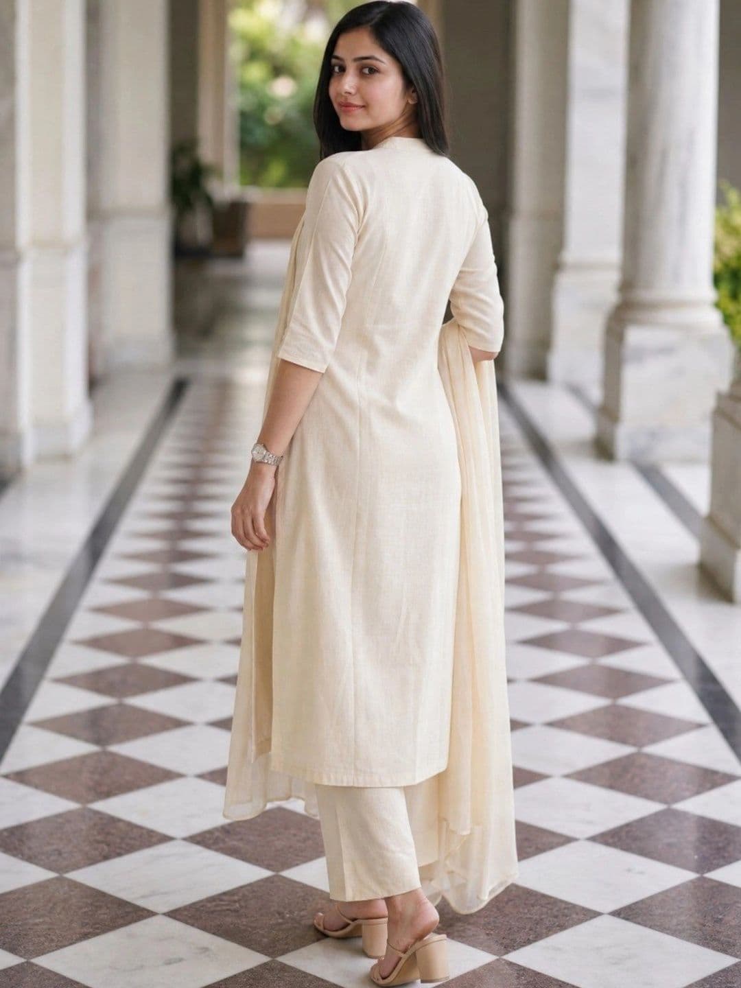LeeliPeeri Designer Women Regular Kurta with Trousers & With Dupatta thumbnail 2