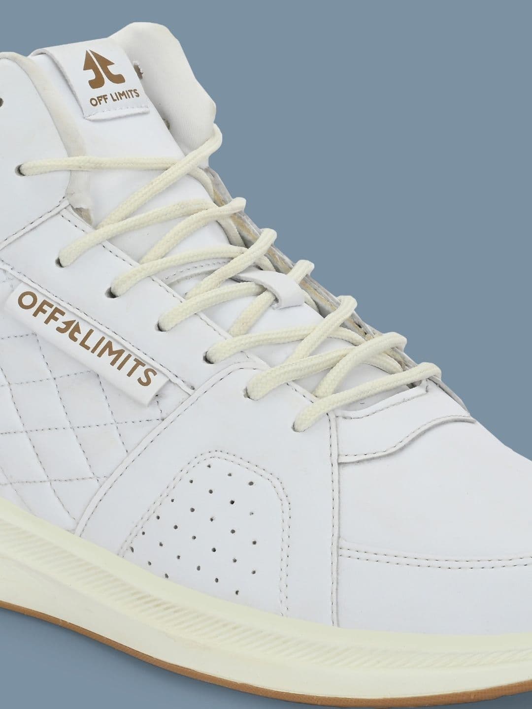 OFF LIMITS Men White Basketball Non-Marking Shoes thumbnail 5