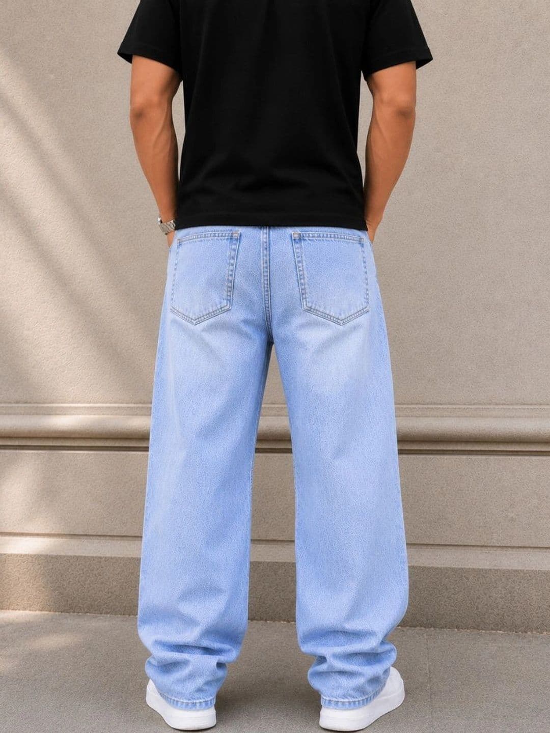 MQ Denim Men Straight Fit Mid-Rise Light Fade Jeans thumbnail 5