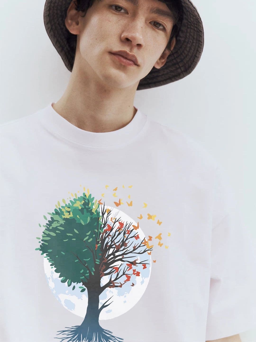 Moda rapido X TOGS & TERRE Men Printed Organic Cotton T-shirt thumbnail 2