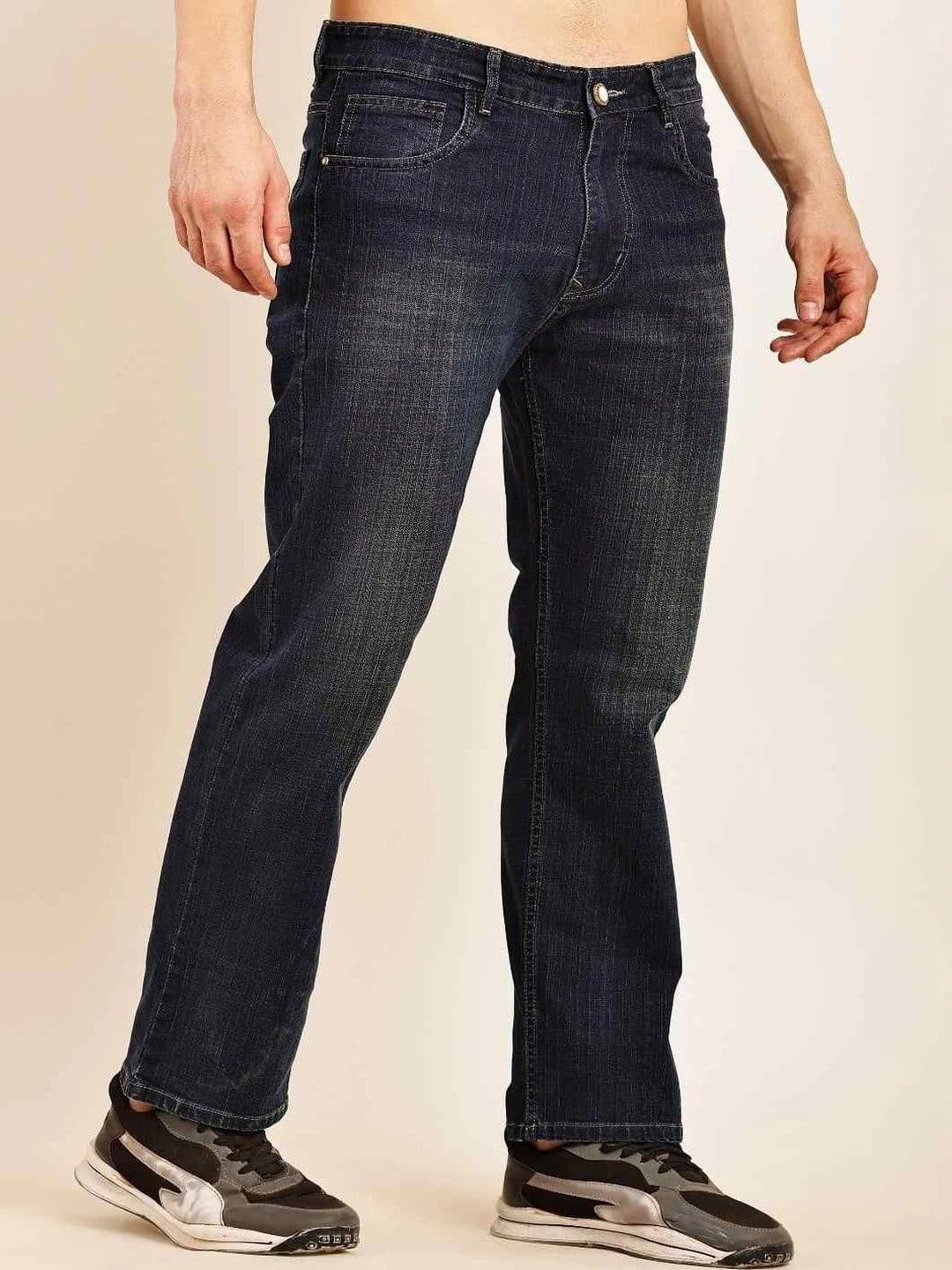 Zyker jeans co Men Hottie Regular Fit Mid-Rise Low Distress Jeans thumbnail 5