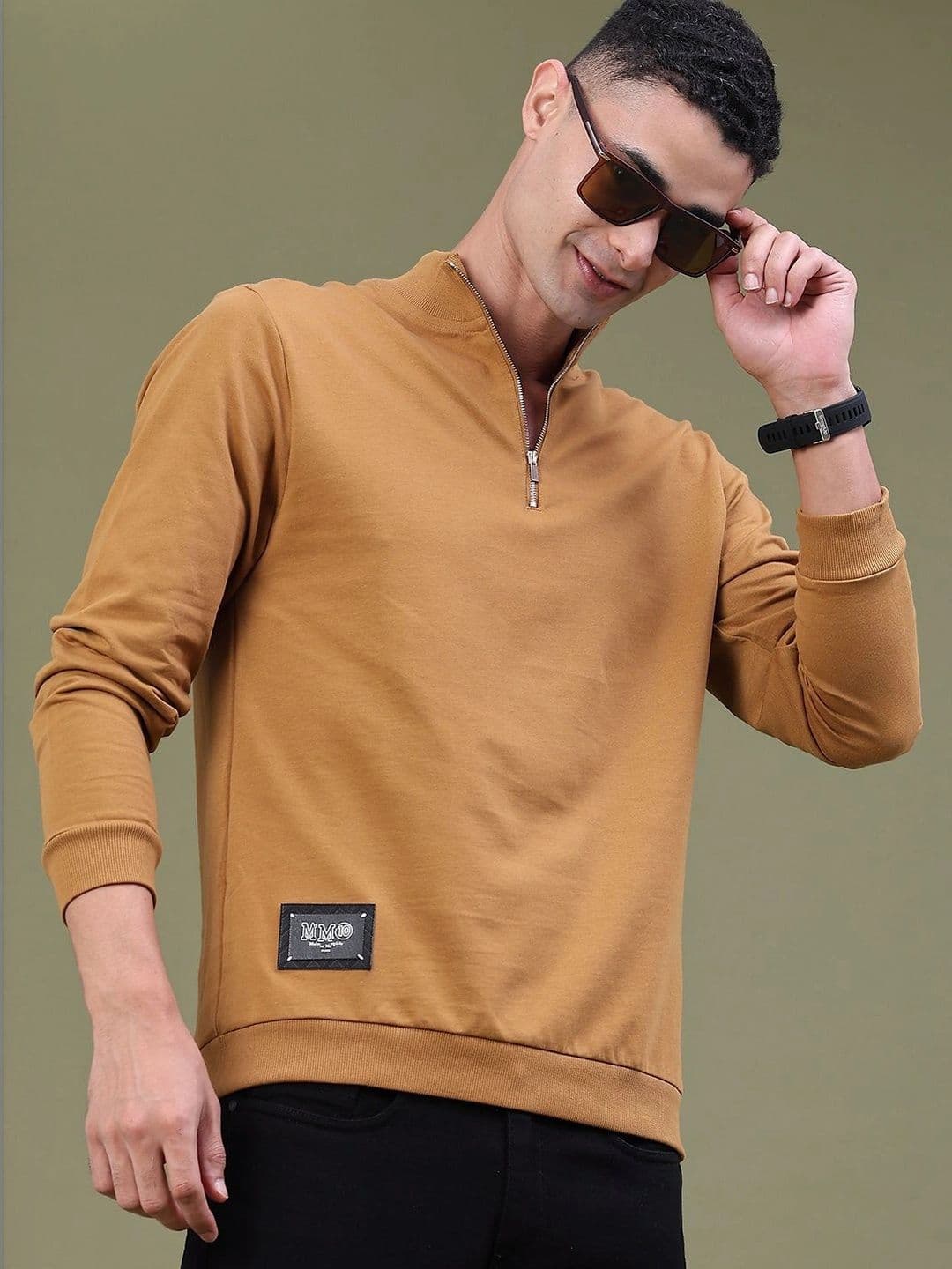V-Mart Men High Neck T-shirt - view 1