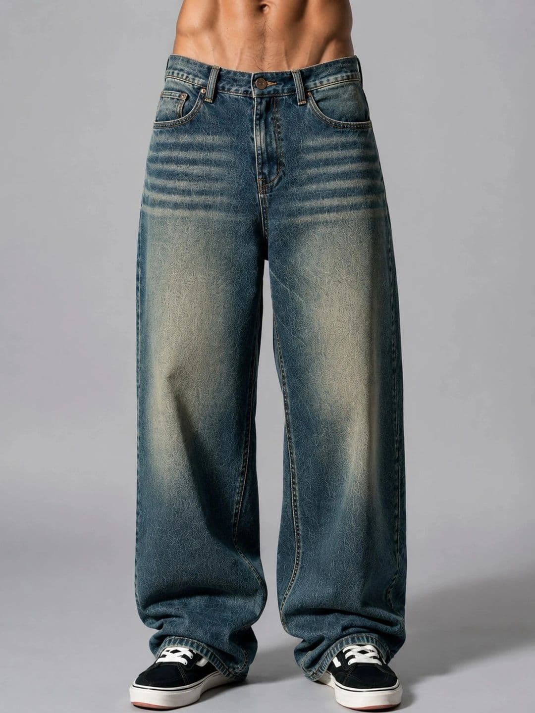 SHIRODHARI Men Low-Rise Low Distress Jeans - view 1