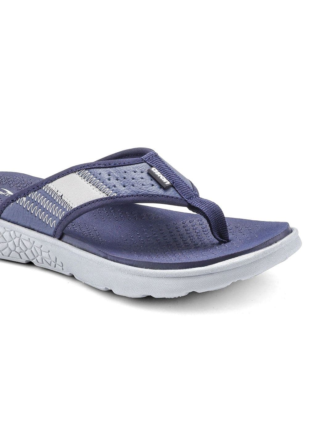 ASIAN Men Colourblocked Thong Flip-Flops thumbnail 6