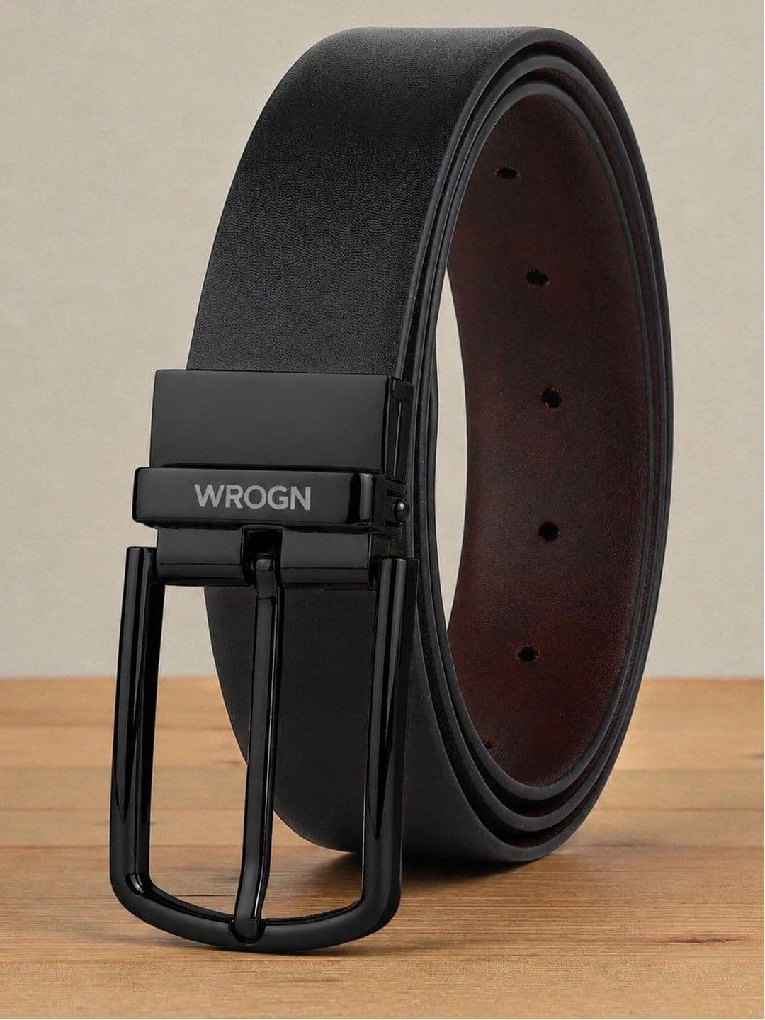 WROGN Men PU Reversible Formal Belt - view 1
