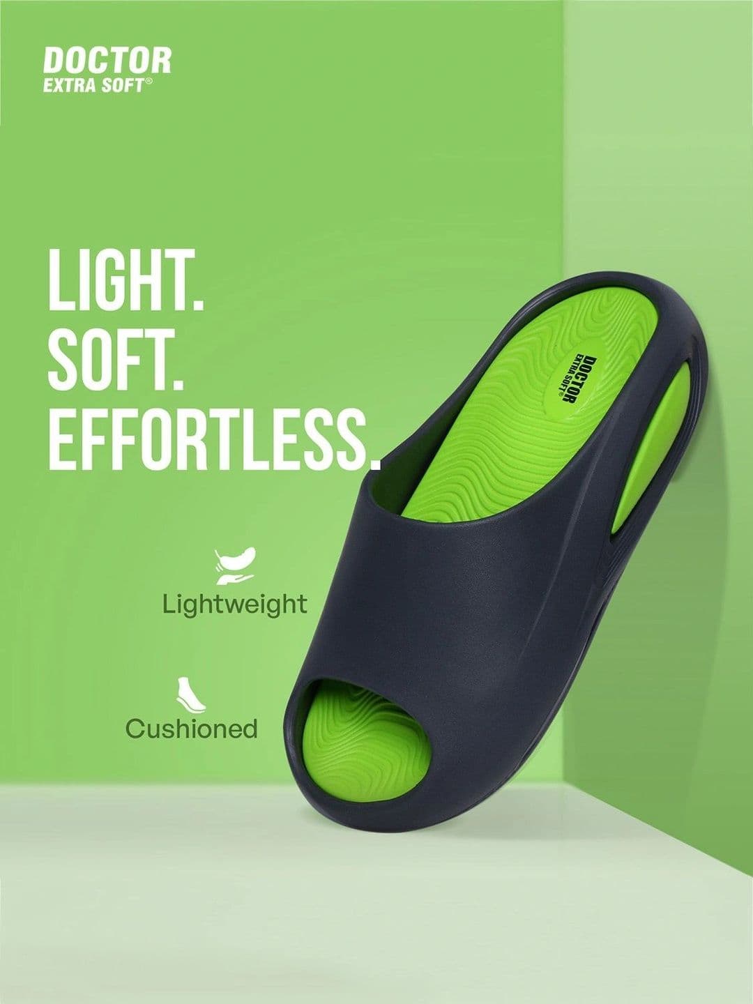 DOCTOR EXTRA SOFT Men Rubber Sliders thumbnail 7