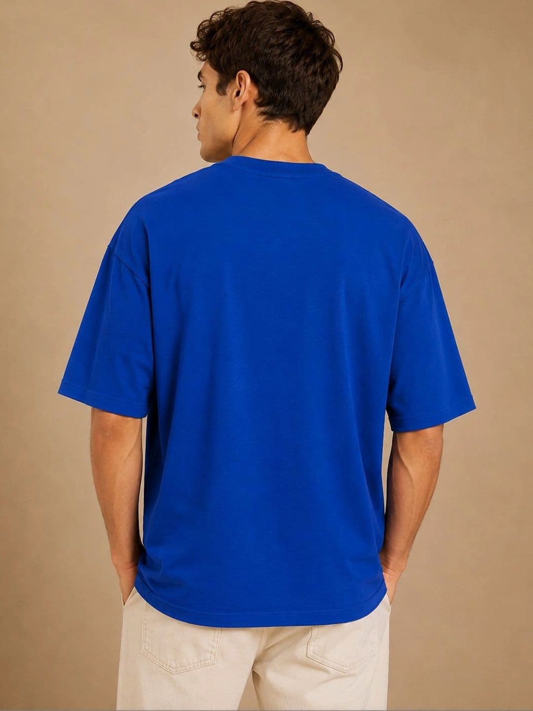 Roadster Men Typography Printed Drop-Shoulder Sleeves T-shirt thumbnail 2