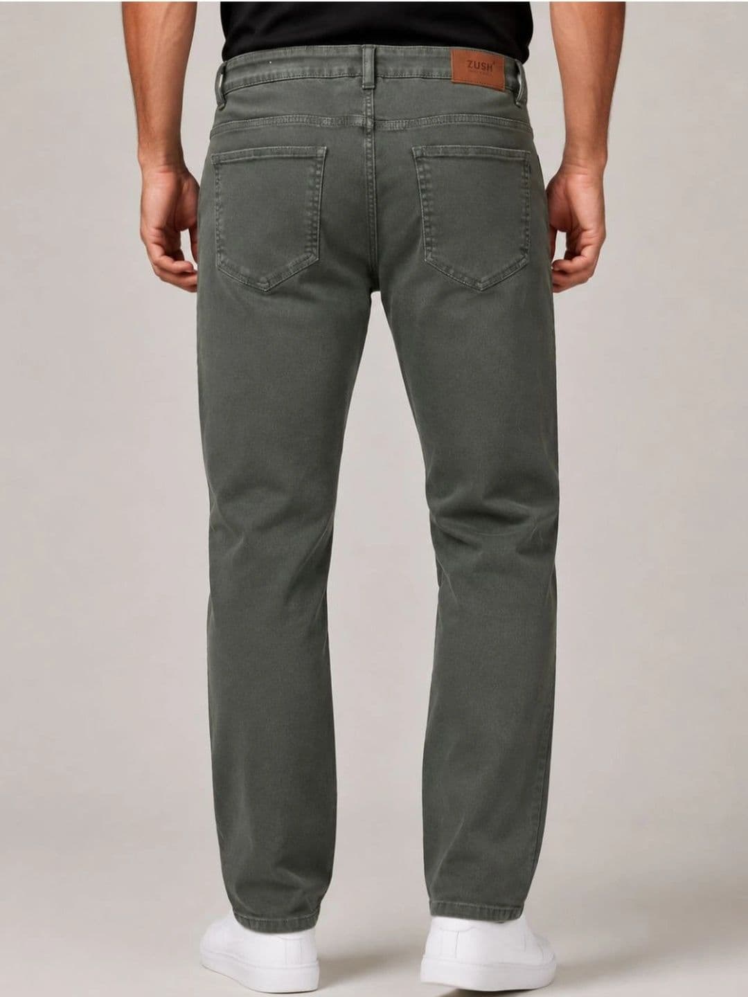 ZUSH Men Straight Fit Mid-Rise Stretchable Jeans thumbnail 3